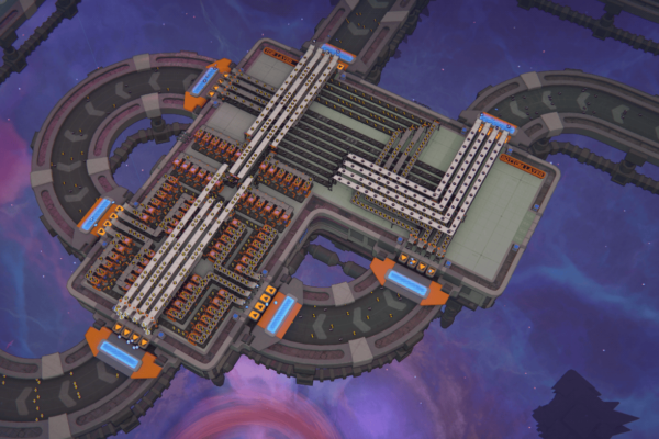 Preview of Stacker_2_Lvl-Dual 12x Input on North Side-Full 12x Output South