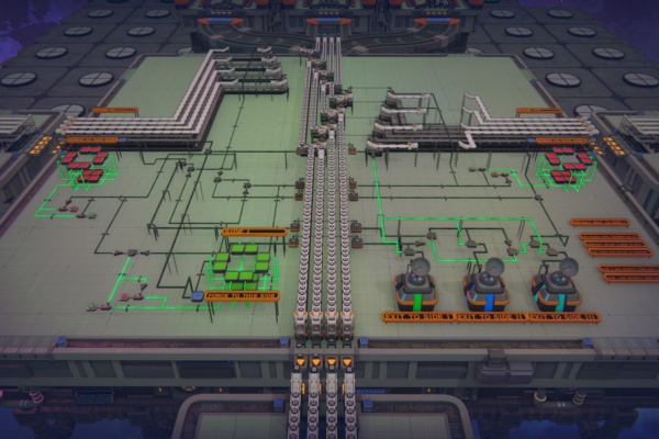 Preview of 3x4 configurable conveyor belt switch