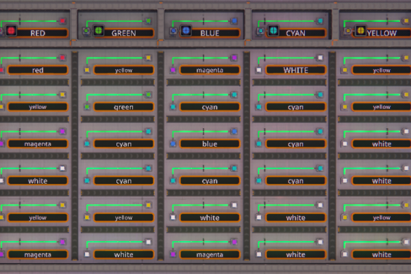 Preview of Color Mixing Table
