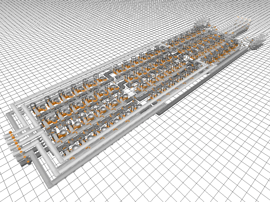 Image #0 of 1x3 12 Lane Crystal Generator