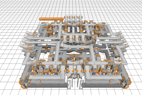 Preview of Stacker Horizontal 1x1 12in 12out