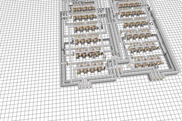 Preview of 2x2 island swapper - 2 triple layer belts as input and output