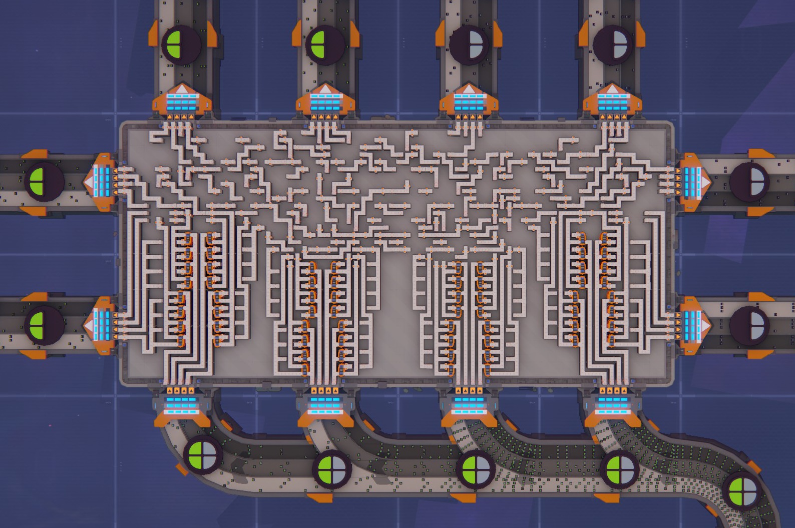 Image #0 of Full Space Belt - 48 Lane - Split East and West