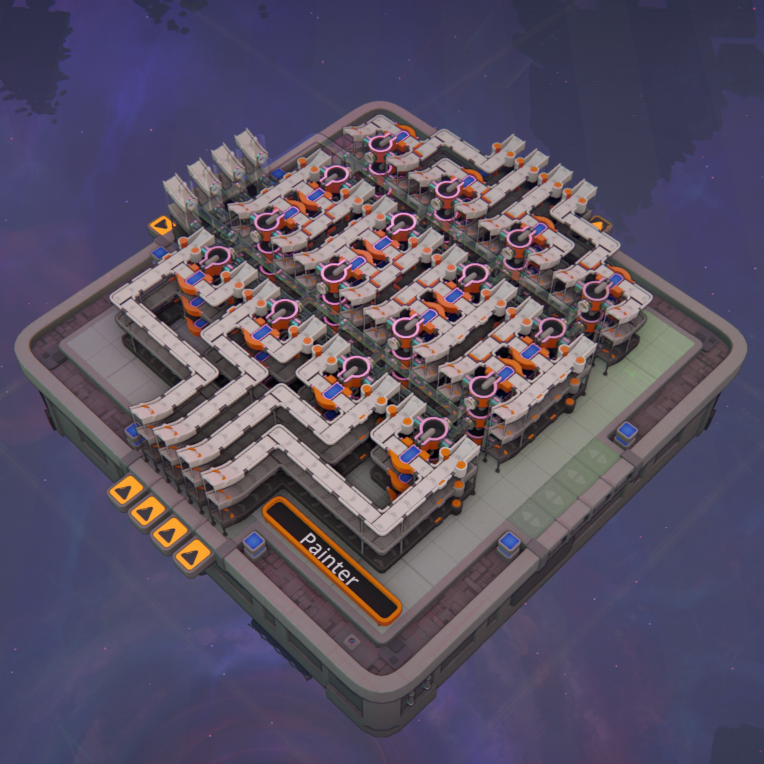Image #0 of Painter - 1x1 Platform - 12 Out - Dimension Update
