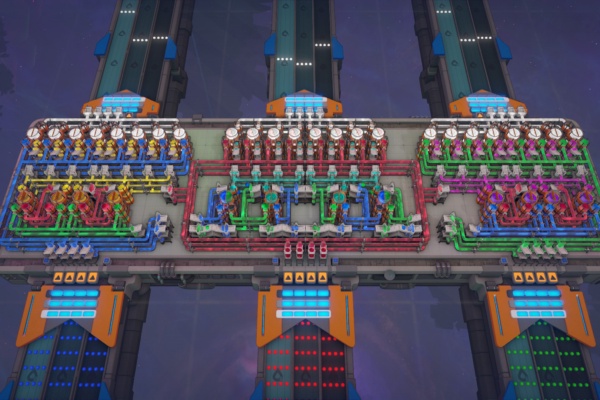 Preview of White Mixer - 1x3 Platform - 12 of Each RGB In - 3x12 White Out