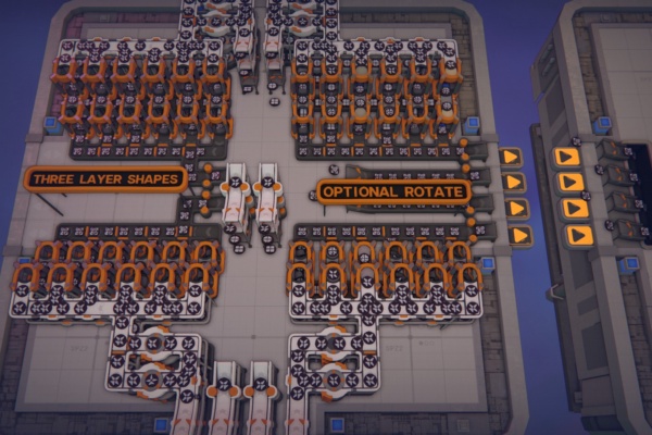 Preview of 1x1 platform 3-layer stacker full saturation 12x ins to 4x outs