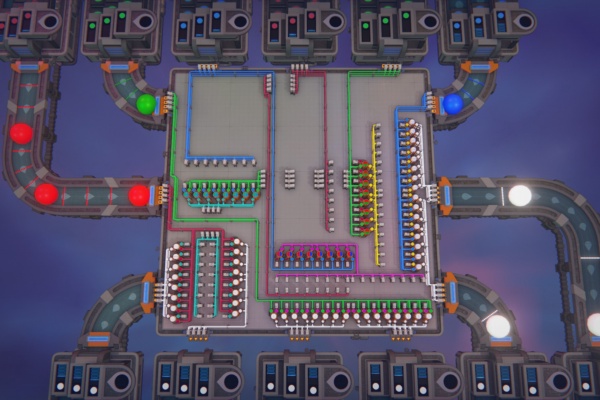 Preview of Mix White 3x3p 2 each RGB for 6 full white outputs